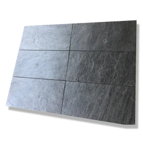 Płytka kwarcytowa Silver Grey naturalna 60x30x1,2