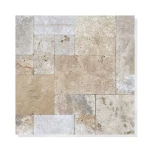 Trawertyn beżowy 3cm Blend mix antykowany 40,6x61x3 taras ogród basen