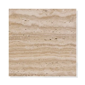 Trawertyn Bianco Classic Vein Cut Brushed 61x30,5x1,2 cm