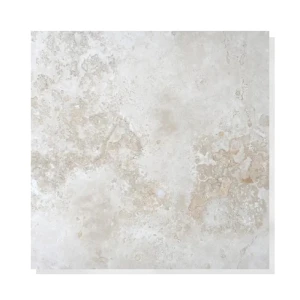 Kamień trawertyn Ivory Classic Mix Cross Cut Szlifowany i Szpachlowany 40,6x61