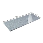 Parapet Stopnica granitowa szara polerowana G603 150x33x2 cm