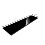 Parapet Stopnica granitowa polerowana Black Pearl 150x33x2
