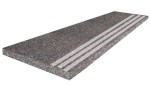 Stopnica granitowa polerowana z antypoślizgiem  G664 100x35x2 cm