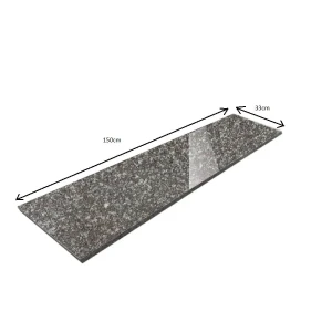 Parapet Stopnica granitowa brązowa polerowana Królewski Brąz G664 150x33x2 cm