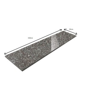 Parapet Stopnica granitowa polerowana Królewski Brąz G664 180x33x2 cm