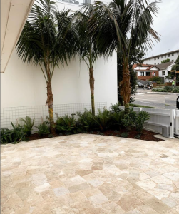 Trawertyn dzikówka / crazy paving SC na taras chodnik Classic Mix gr. 3cm