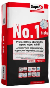 Sopro No.1 996 | Biały klej wysokoelastyczny S1 |  22,5 Kg