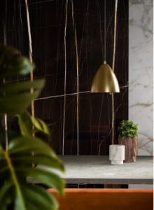 Spiek kwarcowy 6 mm Grande Marazzi Sahara Noir Lux 320x160x0,6 cm