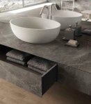 Spiek kwarcowy Atlas Plan Grey Stone 324x162x2 cm