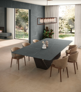 Spiek kwarcowy Atlas Plan Natura-Body Tech Soapstone Dark 324x162x1,2 cm