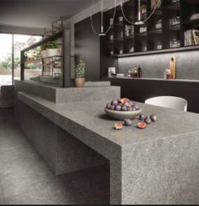 Spiek kwarcowy Atlas Plan Natura-Body Tech Dolmen Pro Grigio 324x162x1,2 cm