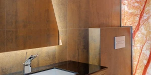 Spiek Kwarcowy 12mm Iron Corten 160x320 cm