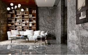 Spiek kwarcowy 12mm The Top Marazzi Grigio Carnico Matt 162x324 cm