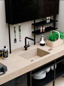 Spiek kwarcowy 12mm The Top Marazzi Limestone Sand 162x324 cm