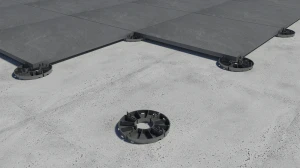 Plastikowa podkładka podpora tarasowa pod płyty 15 mm czarna DDP015