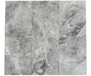 Kamień dekoracyjny Marmur Tundra Grey Mozaika 4,8x4,8x1 cm