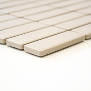 Mozaika gresowa Beżowa Prostokąt Matowa 29,7x29x0,65 cm