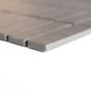 Mozaika gresowa Ciemny Szary Prostokąt Matowa 29,7x29x0,65 cm