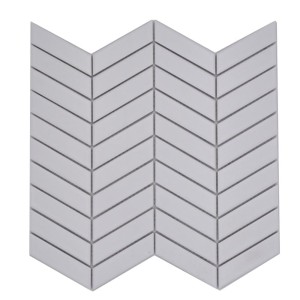 Mozaika ceramiczna Biała Jodełka Matowa 28,8x30,2x0,6 cm