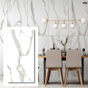 Gres 9mm Marble Statuario Aster Carving 120x60x0,9 cm