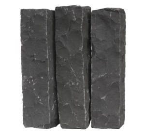 Ogrodowa Palisada Granitowa Łupana G690 Bazalt Black 33x10x10 cm