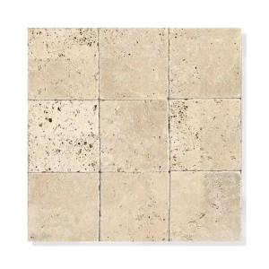 Kamień dekoracyjny trawertyn Ivory Classic Mix 10x10