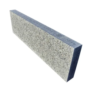 Obrzeże granitowe G602 8x30x80-120 cm góra i bok płomień