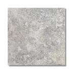 Trawertyn Silver Greige Niewypełniony Szlif Bębnowany 20,3x20,3x1,2 cm