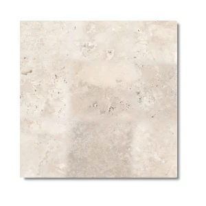 Trawertyn Super Light Szlifowany Bębnowany 40,6x40,6x1,2 cm