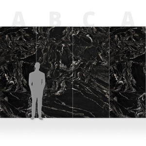 Płyta Węglowa WPC Black Maize Błyszcząca 280x112x0,8 cm