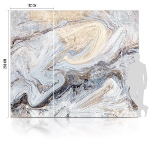 WPC Płyta Węglowa Blue Art Mat 280x112x0,8 cm