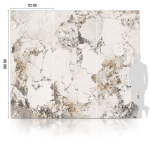 Płyta Węglowa WPC Crystal Stone Błyszcząca 280x112x0,8 cm