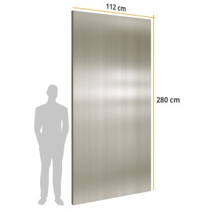 Płyta Węglowa WPC Silver Plate Błyszcząca 280x112x0,5 cm