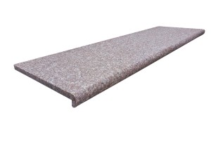 Schodek | Stopnica Granitowa Płomieniowana Bullnose G664 NEW 100x35x2 cm