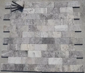 Kamień dekoracyjny-elewacyjny trawertyn Ash 10x30,5