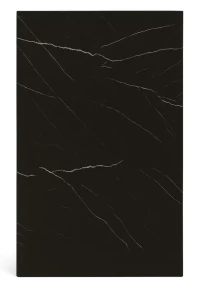 Płyta PVC Czarny marmur głębia połysk 280 cm x 122 cm
